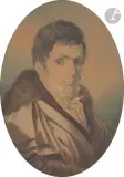 Autoportrait [Autoportret] by Aleksander Orłowski, 1819, Aquarelle et gouache, sold Dec 2022