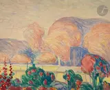 Paysage by Jan Rubczak, Aquarelle, sold Dec 2022