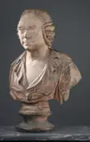 Buste d'un artiste by Jean Henri Gathy, Terre cuite signée au dos "Gathy sculp", sold Jun 2014