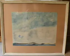 Bord de mer by Simon Lissim, 1916, Aquarelle, sold May 2014