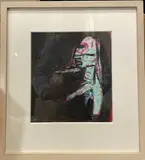 Wayana" by Gerard Alary, 1991, Gouache sur papier, sold Jul 2022
