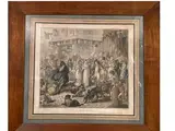 et gravé par LEVACHEZ fils « La danse des chiens by Carle Vernet, Lithographie en couleurs, sold Jul 2022