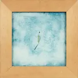 L'archipel des Pacotilles by Philippe Favier, 1992, Collage et peinture sur verre, sold Apr 2013