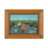 Bumper Crop by Jean Jones Jackson, Oil on masonite, sold Nov 2022