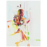 Head Study III by Richard Fennell, Oil on paper, sold Nov 2022