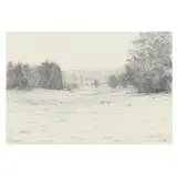 Iredell County by Ben Berns, Graphite on paper, sold Nov 2022