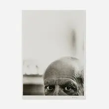 Les Yeux de Picasso by André Villers, gelatin silver print, sold Oct 2025