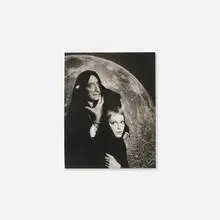 Salvador Dalí and Mia Farrow by Philippe Halsman, 1970, unique Polaroid Type 52 Polapan print, sold Aug 2025