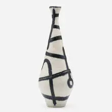Vase by Guido Gambone, c. 1955, glazed earthenware, sold Jul 2022