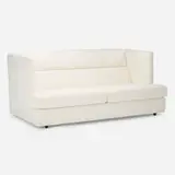 Shelter sofa by Milo Baughman, 1970, upholstery, beech, sold Jul 2022