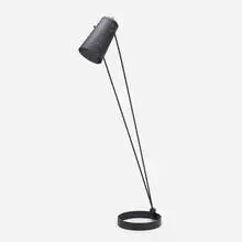 Floor lamp by Ben Seibel, 1951, enameled steel, enameled aluminum, sold Jul 2022