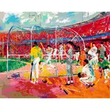 Bay Area Baseball by LeRoy Neiman, 1990, serigraph, sold Sep 2025