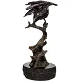 Trickster by Jeff Oens, 1997, bronze sculpture on base, sold Sep 2025