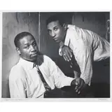 Clifford Brown and Max Roach by Herman Leonard, photograph, sold Sep 2025