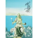 Untitled by Salvador Dalí, lithograph in colors, sold Sep 2025