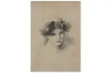 Untitled by Paul César Helleu, pencil, offered Jun 2021
