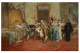 Untitled by Juan Antonio Gonzalez, oil on canvas, offered Jun 2021