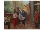 Untitled by Joseph Alfred Terry, oil on canvas, offered Jun 2021
