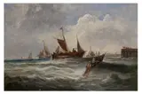 Untitled by Edwin Hayes, oil on board, offered Jun 2021