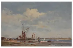 Untitled by Edward Seago, oil on board, offered Jun 2021