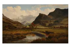 Untitled by Sidney Richard Percy, oil on canvas, offered Jun 2021