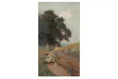 Untitled by Adam Edwin Proctor, oil on panel, offered Jun 2021