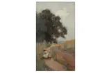 Untitled by Adam Edwin Proctor, oil on panel, offered Jun 2021