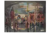 Untitled by Itzhak Frenkel-Frenel, gouache, offered Jun 2021