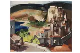 Untitled by Vilmos Aba-Novák, gouache, offered Jun 2021