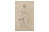 Untitled by Bernard Boutet de Monvel, pencil, offered Jun 2021