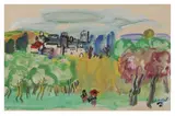 Untitled by Carlos Nadal, gouache, offered Jun 2021