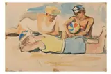 Untitled by Christian Hess, watercolour, offered Jun 2021