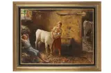 Untitled by Giuseppe Magni, oil on canvas, offered Jun 2021