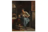 Untitled by Giuseppe Magni, oil on canvas, offered Jun 2021