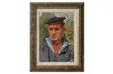 Untitled by Valentin Alexandrovich Pechatin, oil on board, offered Jun 2021