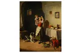 Untitled by Jan Walraven, oil on canvas, offered Jun 2021
