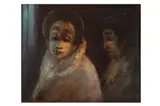 Untitled by Dorota Falkowska-Acamiec, oil on board, offered Jun 2021