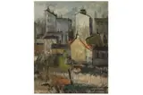 Untitled by Alf Wesström, oil on board, offered Jun 2021