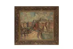 Untitled by John Brown Harrison, oil on canvas, offered Jun 2021