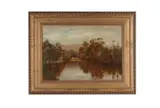 Untitled by William J. Hargreaves, oil on canvas, offered Jun 2021