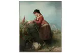 Untitled by William Perry, oil on canvas, offered Jun 2021