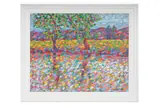 Untitled by Paul Stephens, oil on board, offered Jun 2021