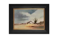 Untitled by William Eyre, oil on board, offered Jun 2021