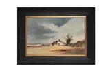 Untitled by William Eyre, oil on board, offered Jun 2021