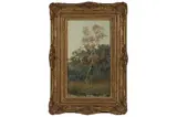 Untitled by Arthur Temple Felix Clay, 1899, oil on board, offered Jun 2021