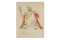 Untitled by John Leech, watercolour and pencil, offered Jun 2021