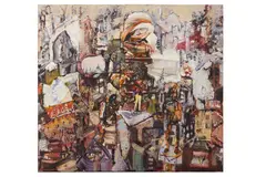 Untitled by Tara Cranswick, oil on canvas, offered Jun 2021