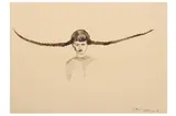 Untitled by Cornelia Schleime, ink and watercolour on paper, offered Jun 2021