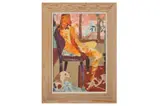 Untitled by Dione Verulam, oil, offered Jun 2021