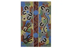 Untitled by Sid Domic, acrylic on canvas, offered Jun 2021